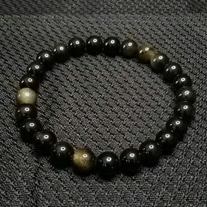 Golden Obsidian Bracelet